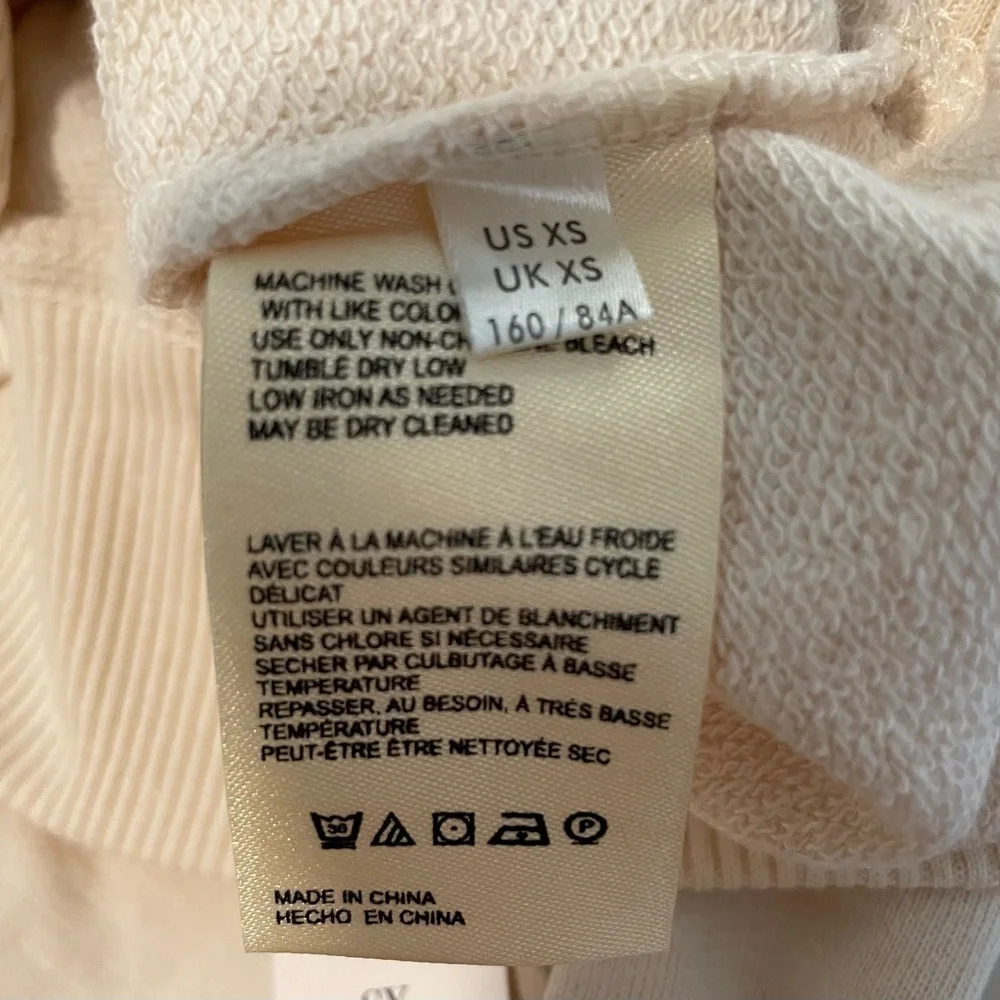 NWT Anthropologie Pilcro Dona Pullover Sweatshirt Top, Size XS - Picture 10 of 10